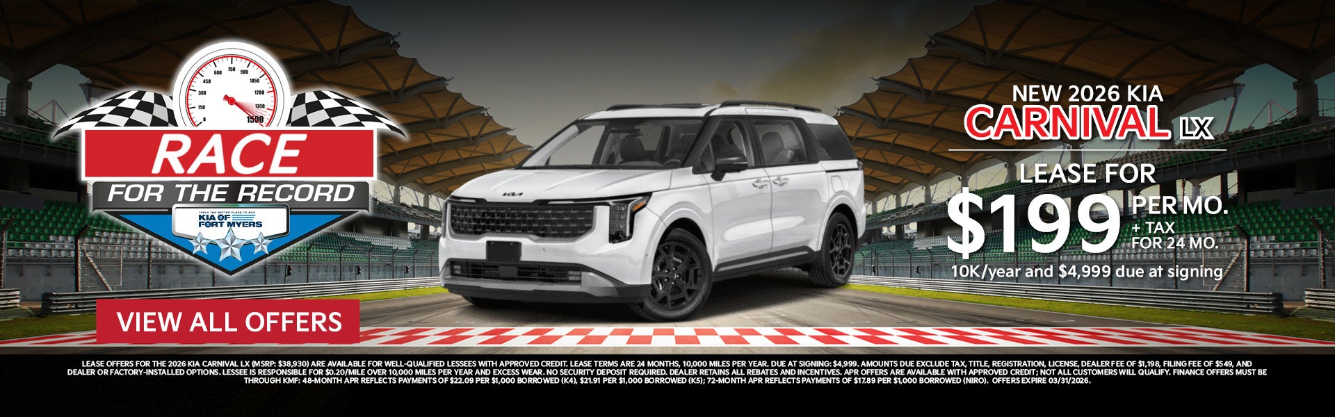 New 2026 Kia Carnival LX